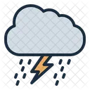 Storm Thunder Disaster Icon