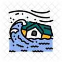 Storm Flood Disaster Icon