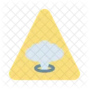 Storm Sign Board Icon