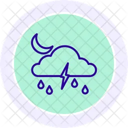 Storm cloud  Icon