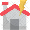 Storm Damage Severe Weather Property Damage Icon