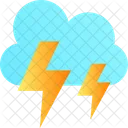 Storm Lightning Thunder Icon