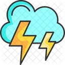 Storm Lightning Thunder Icon