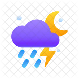 Storm night  Icon