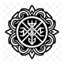 Storm Rune Celtic Pagan Icon