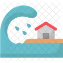 Storm Surge Coastal Flooding Sea Level Rise Icon