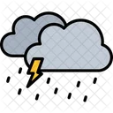 Storm Weather Cloud Forecast Icon