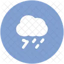 Stormy Thunder Rain Icon