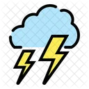 Stormy Weather Forecast Local Weather Icon