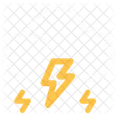 Stormy Weather Lighting Shower Thunderstorm Icon