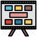 Story Board Story Planning Icon