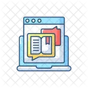 Storytelling Content Blog Icon