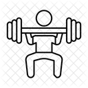 Stoßen  Symbol