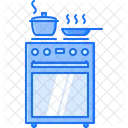 Stove Kitchen Cooking Icon