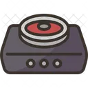 Stove Electric Cooking Icon
