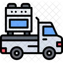 Stove Delivery Stove Truck Stove Icon