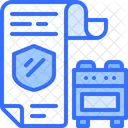 Guarantee Shield Document Icon
