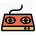 Gas Stove Cooking Kitchenware Icon