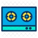 Gas Stove Cooking Kitchenware Icon