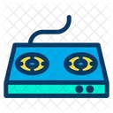 Gas Stove Cooking Kitchenware Icon