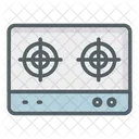 Stove Burner Fire Icon