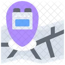Stove Map Pin Icon