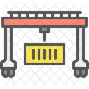 Straddle Carrier Container Crane Icon