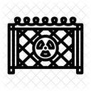 Strahlungszaun  Symbol