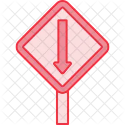 Straight Arrow  Icon
