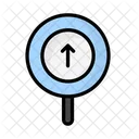 Straight Direction Board Board Sign Icon