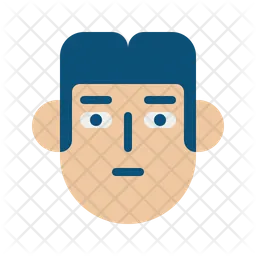 Straight Face Emoji Icon