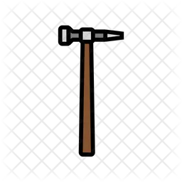 Straight Peen Hammer  Icon