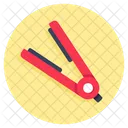 Straightener Iron Curling Icon