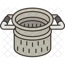 Strainer Pasta Pot Icon