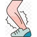 Strains Leg Muscle Icon