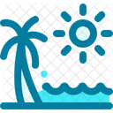 Strand Meer Sommer Symbol
