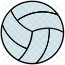 Sommer Volleyball Ball Symbol