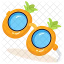 Strandbrillen Schutzbrillen Sonnenschirme Icon