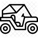 Strandbuggy Offroad Fahrzeug Symbol