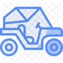 Strandbuggy Offroad Fahrzeug Symbol