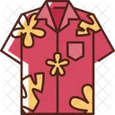 Strandhemd Mode Stoff Symbol