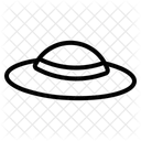 Strandhut  Symbol