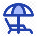 Strandstuhl  Symbol