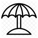 Sonnenschirm  Symbol