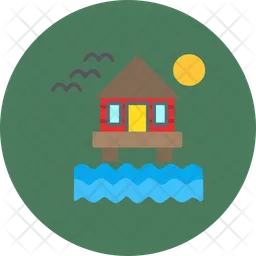 Strandvilla  Symbol