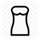 Dress Tube Sleeveless Icon