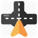 Strasse Fahrbahn Autobahn Symbol