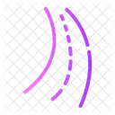 Strasse Infrastruktur Gehweg Symbol