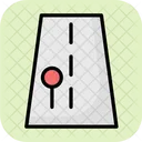 Strassen Pin Fahrbahn Strassen Navigation Icon