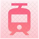 Strassenbahn Zug Transport Icon